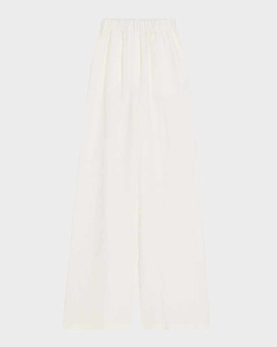 Valerio Linen Straight-Leg Sunny Trousers